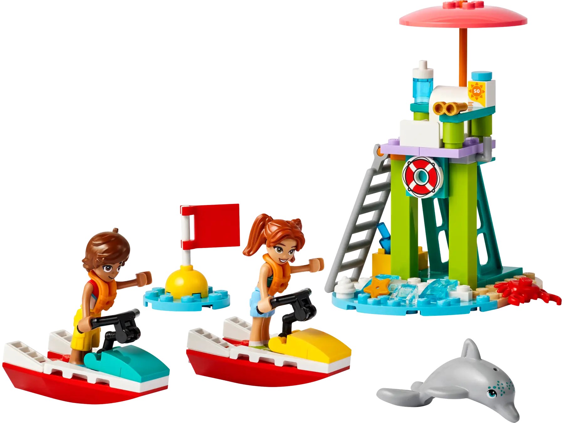 Конструктор Lego Friends Пляжный водный скутер 42623