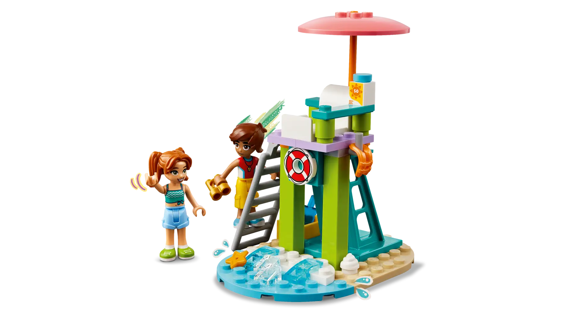 Конструктор Lego Friends Пляжный водный скутер 42623