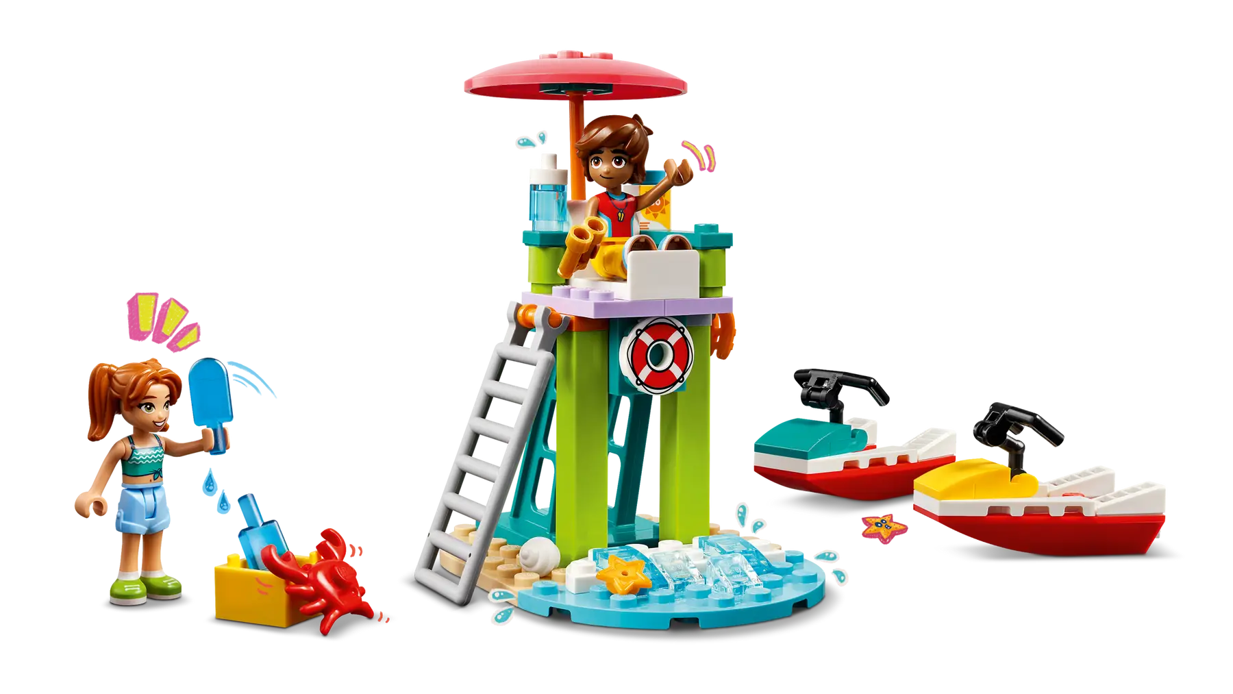 Конструктор Lego Friends Пляжный водный скутер 42623