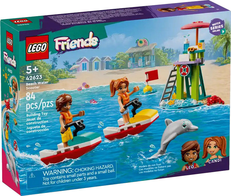 Конструктор Lego Friends Пляжный водный скутер 42623