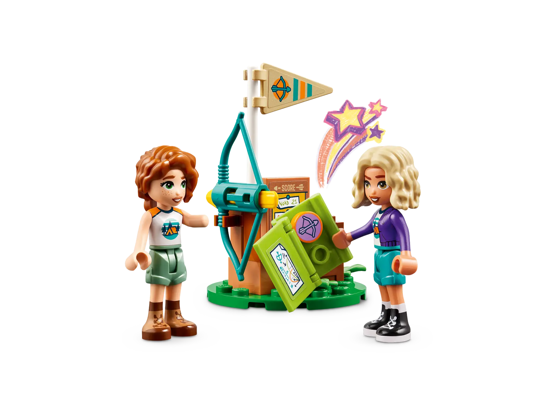 Конструктор Lego Friends Лагерь приключений: тир из лука 42622