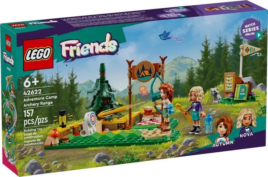 Конструктор Lego Friends Лагерь приключений: тир из лука 42622