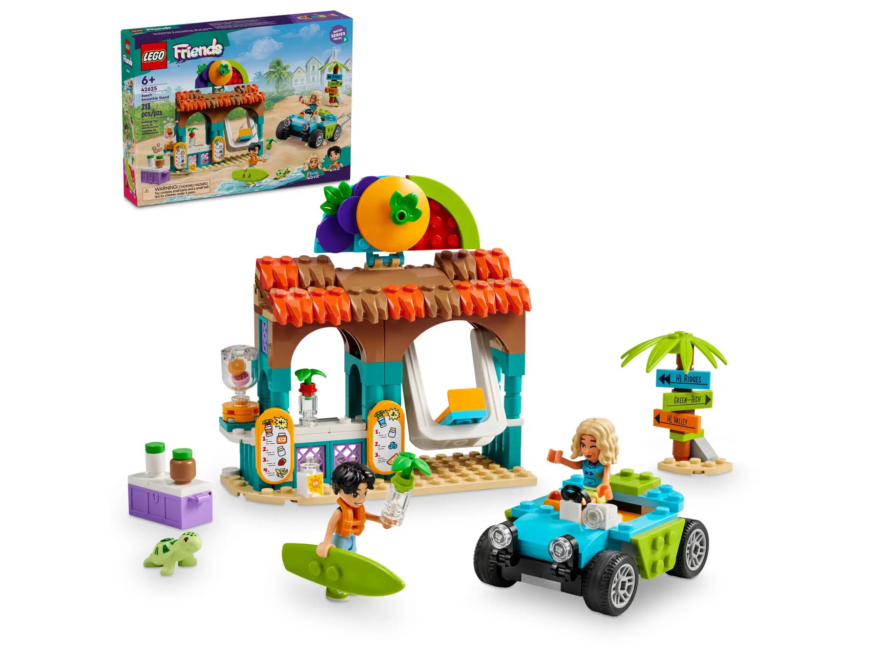 Конструктор Lego Friends Киоск с пляжными коктейлями 42625