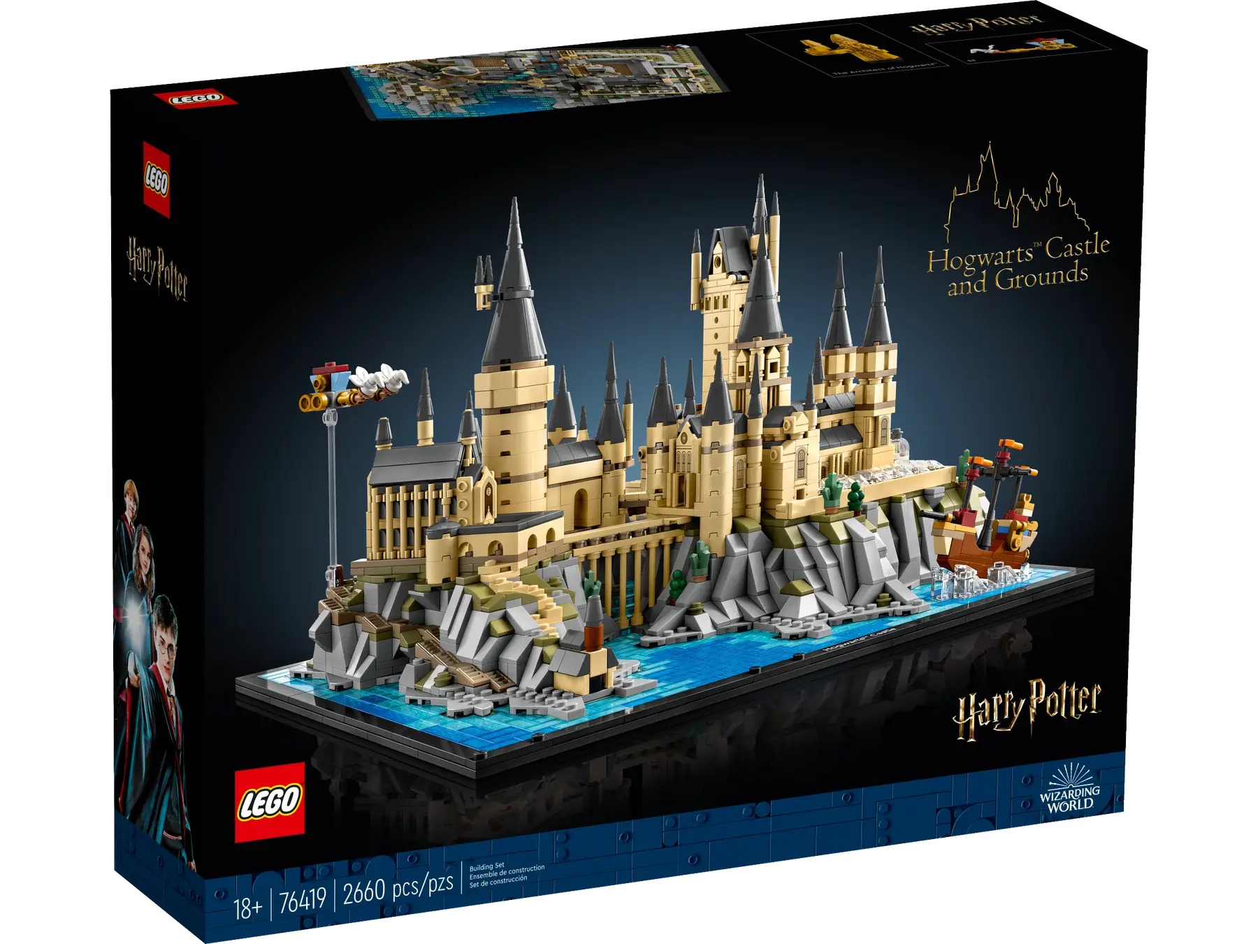 Конструктор Lego Harry Potter Замок и территория Хогвартс 76419