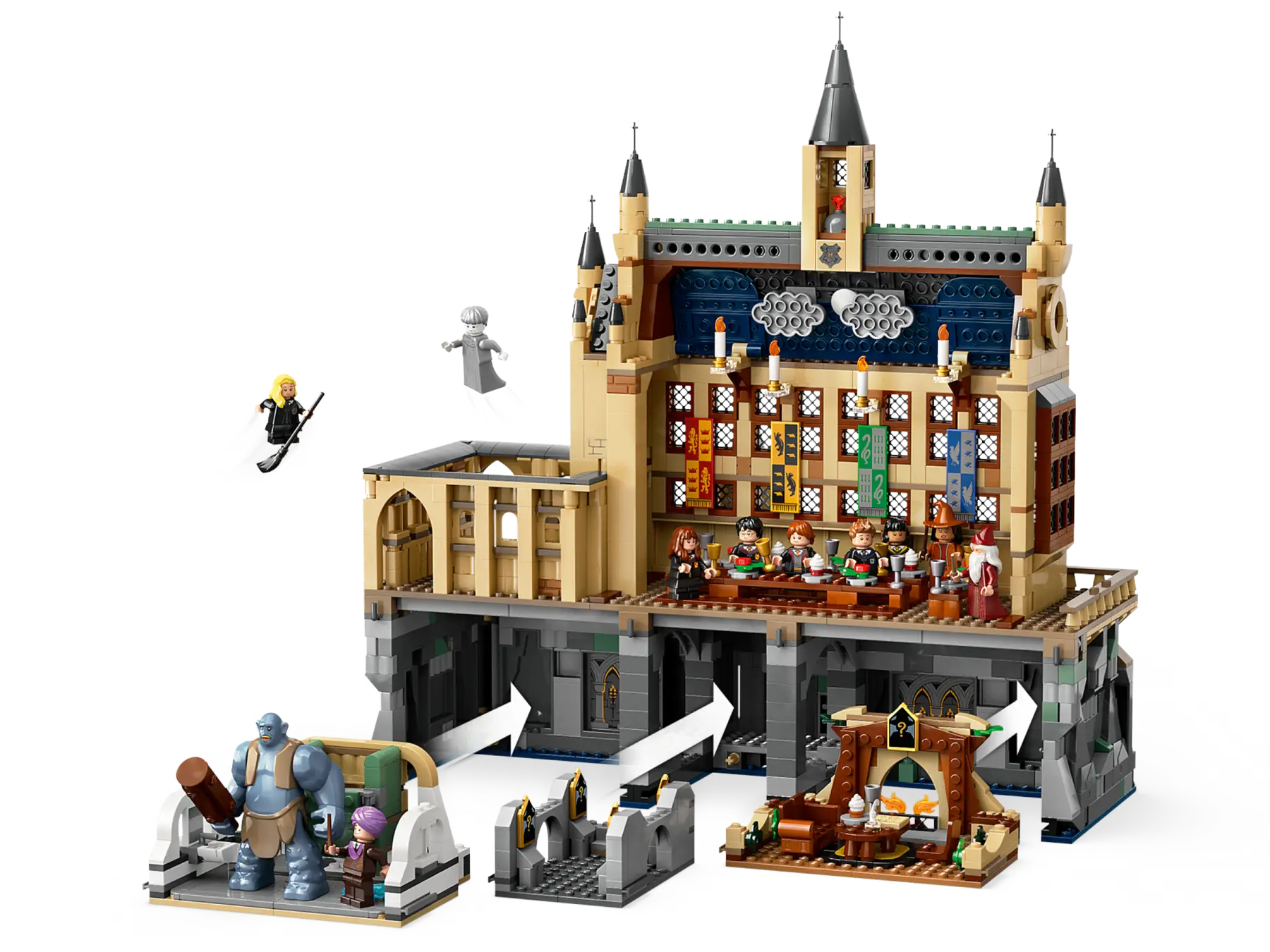 Конструктор Lego Harry Potter Замок Хогвартс: Большой зал 76435