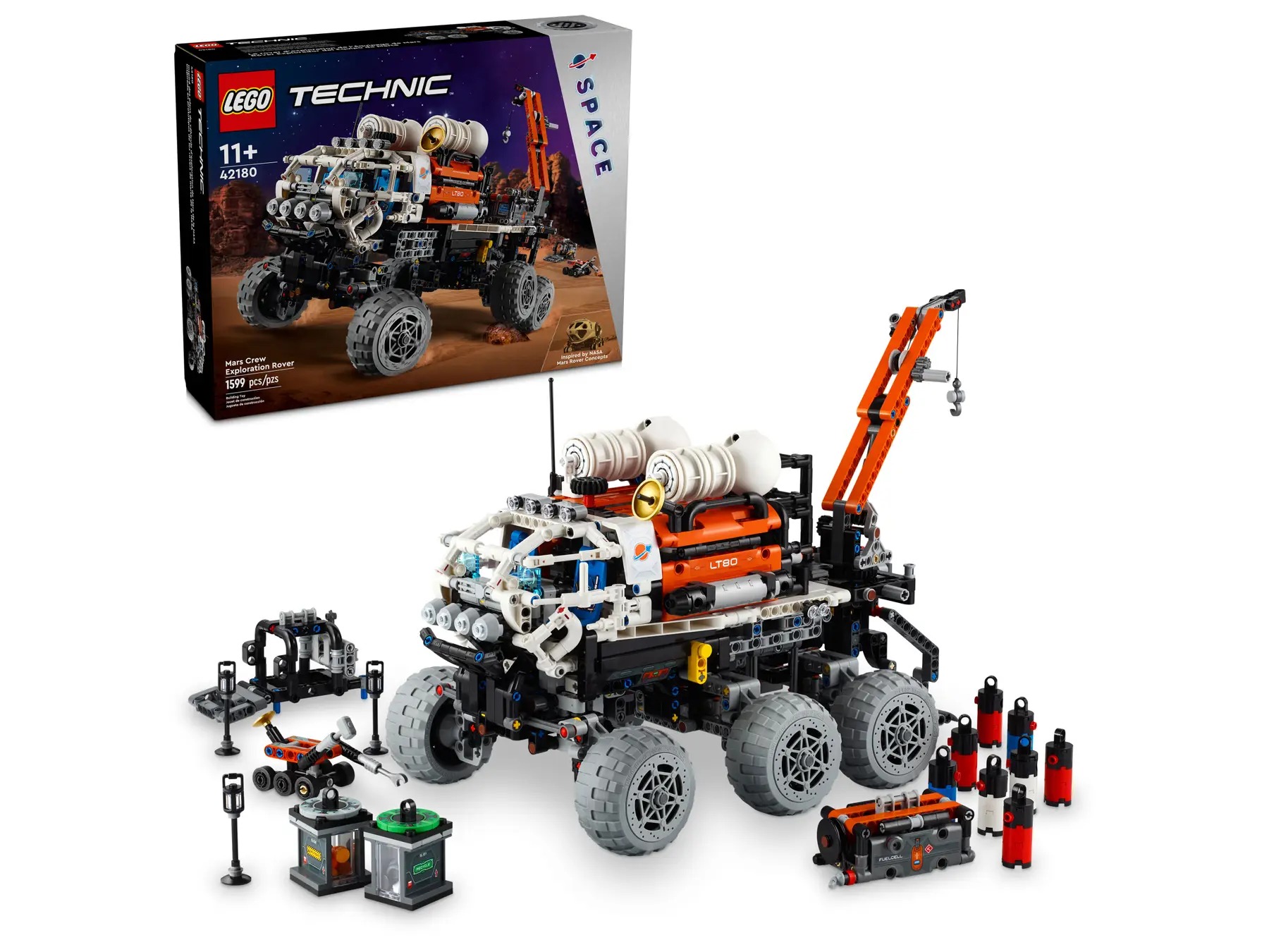 Конструктор Lego Technic Исследовательский марсоход для экипажа Марса 42180