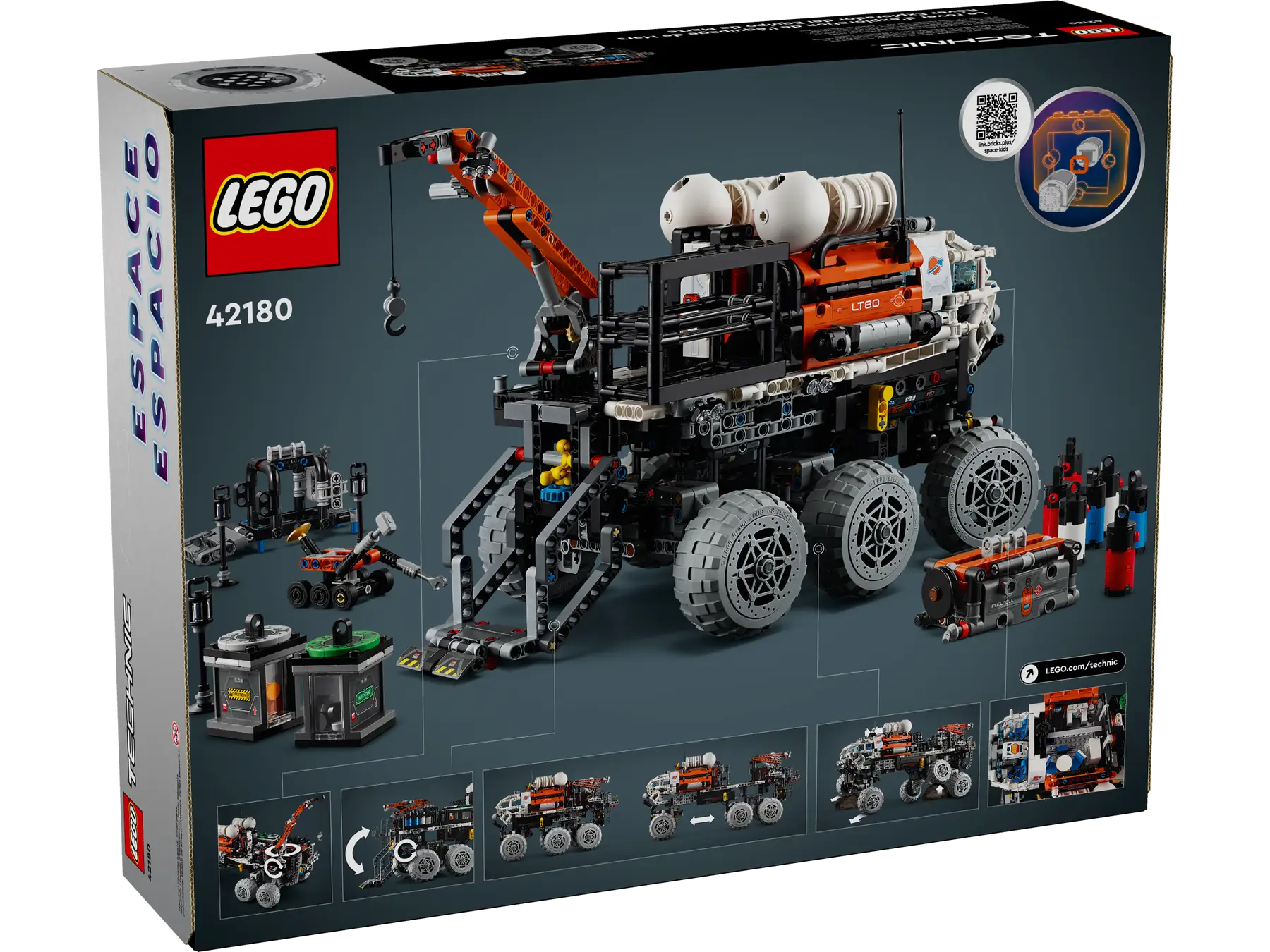 Конструктор Lego Technic Исследовательский марсоход для экипажа Марса 42180