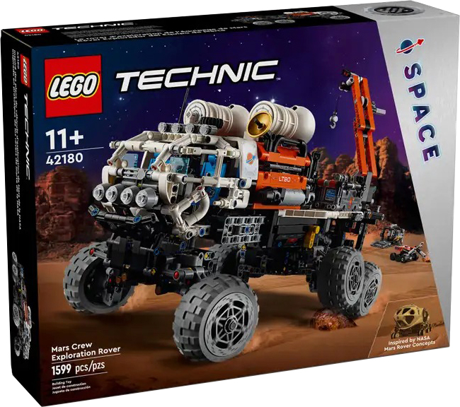 Конструктор Lego Technic Исследовательский марсоход для экипажа Марса 42180