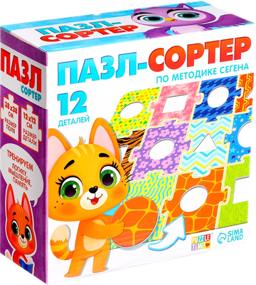 

Развивающая игра, По методике Сегена / 9315423