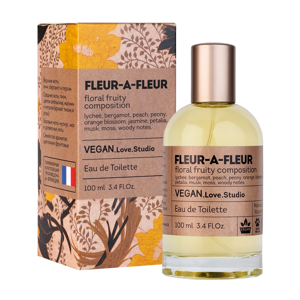 Туалетная вода Delta Parfum Vegan Love Studio Fleur La Fleur (100мл) — фото 5