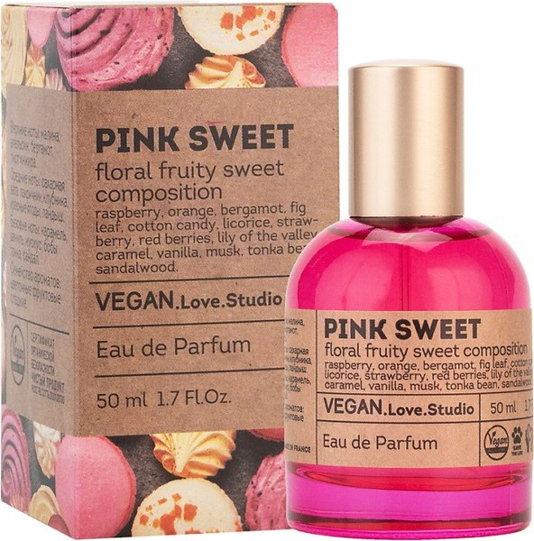 Парфюмерная вода Delta Parfum Vegan Love Studio Pink Sweet (50мл)