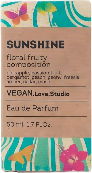 Парфюмерная вода Delta Parfum Vegan Love Studio Sunshine (50мл)