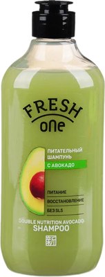 Шампунь для волос Fresh One Питательный с авокадо (400мл) - 