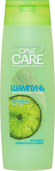 Шампунь для волос One Care Экстракты лемонграсса и лайма (400мл)