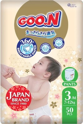 

Подгузники-трусики детские, Premium Soft 3 M 7-12кг