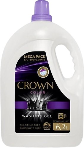 Гель для стирки Crown Wash Для цветного (6.2л)