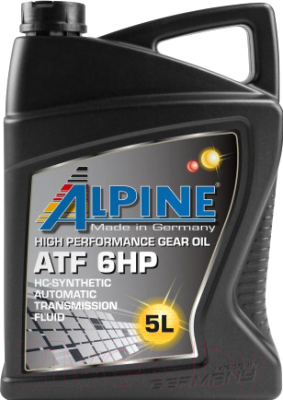 

Трансмиссионное масло ALPINE, ATF 6HP / 0101562