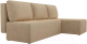 Миниатюра изображения товара Диван угловой Mio Tesoro Берген 179 правый (микровельвет, бежевый)