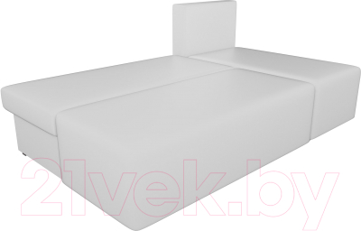 Изображение товара Диван угловой Mio Tesoro Берген 179 правый (экокожа, белый)