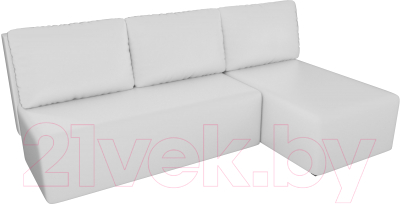 Изображение товара Диван угловой Mio Tesoro Берген 179 правый (экокожа, белый)