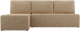 Миниатюра изображения товара Диван угловой Mio Tesoro Берген 179 левый (микровельвет, бежевый)