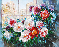 

Набор для вышивания БЕЛОСНЕЖКА, Свежесть утренних пионов / 9036-CM