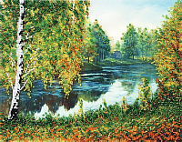

Набор для вышивания БЕЛОСНЕЖКА, Родные места / 9068-CM
