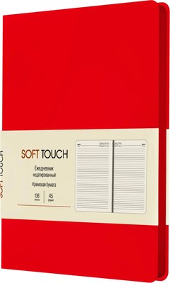 

Ежедневник, Soft Touch. Новый красный / ЕКСТ52513607