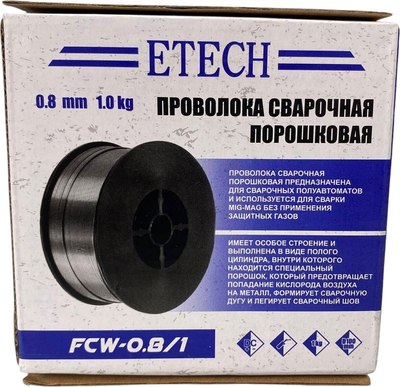 

Проволока сварочная, FCW0.8-1 / ETECHFCW081