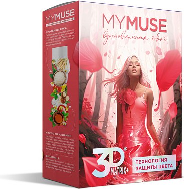 Набор косметики для волос My Muse Шампунь, бальзам и спрей 3DMatrix / 300454