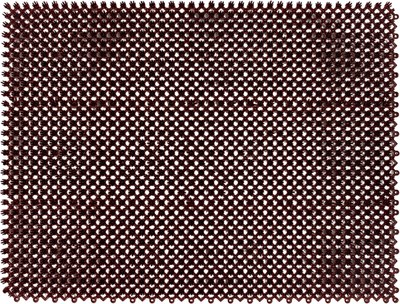 

Коврик грязезащитный, Щетинистый модульный 42x56