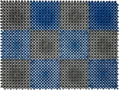 

Коврик грязезащитный, Щетинистый модульный 42x56