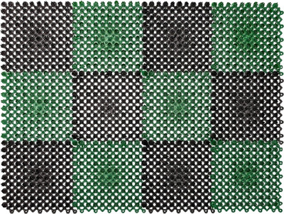 

Коврик грязезащитный, Щетинистый модульный 42x56