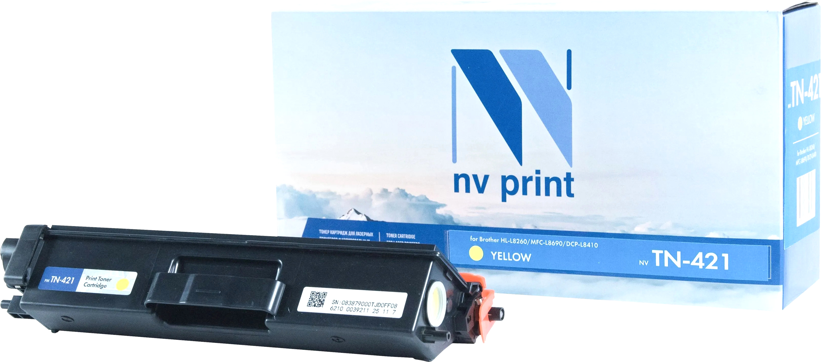 Тонер-картридж NV Print NV-TN-421Y