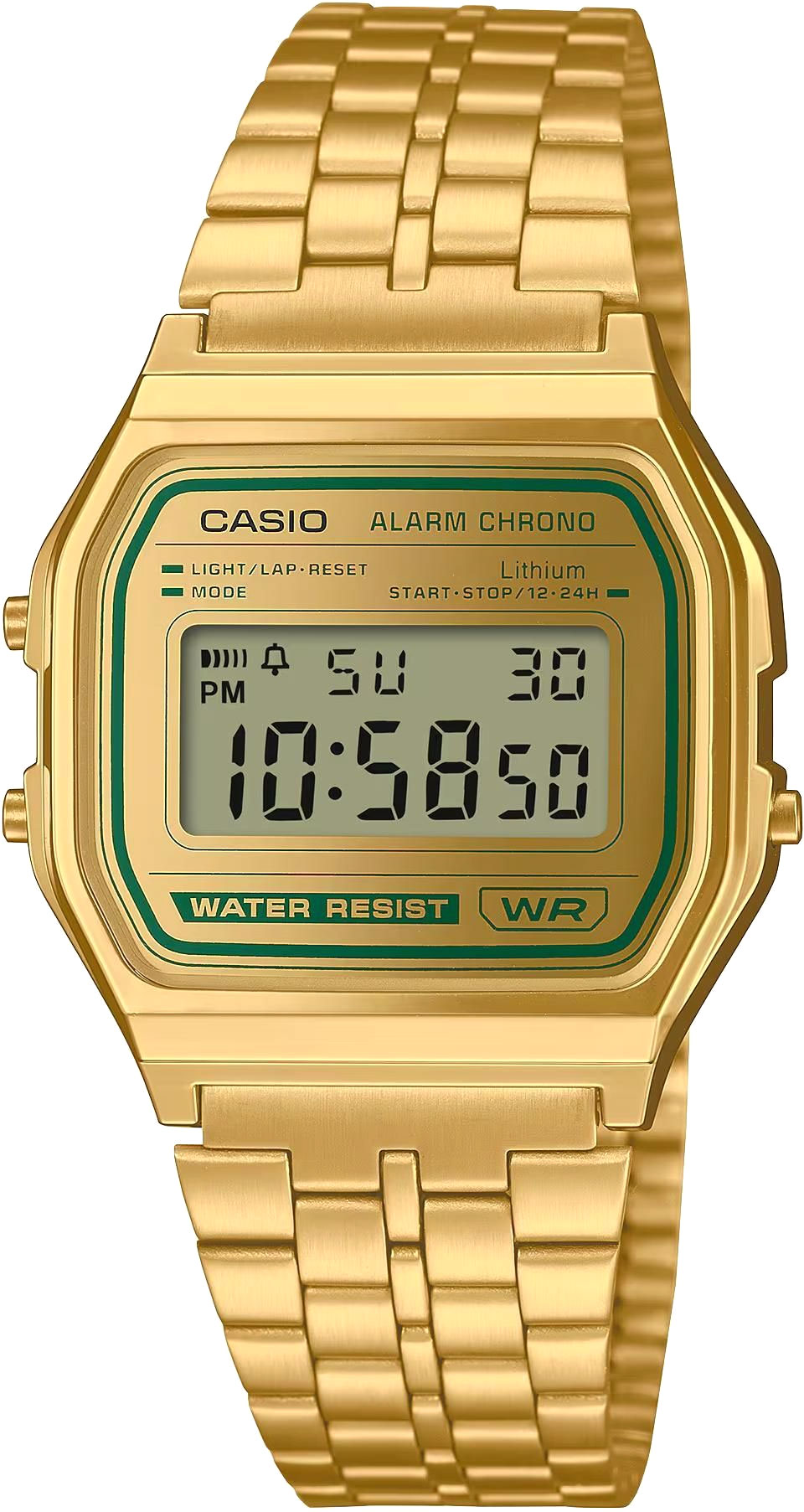 Часы наручные унисекс Casio A-158WEGV-9A — фото 1
