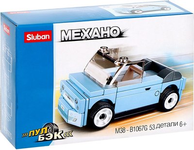 

Конструктор инерционный, Механо. Кабриолет M38-B1067G / 9590271