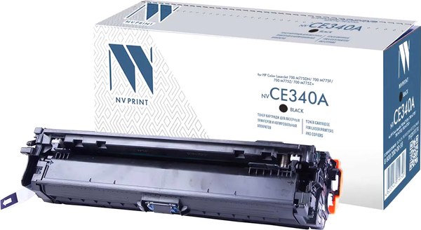 Тонер-картридж NV Print NV-CE340ABk