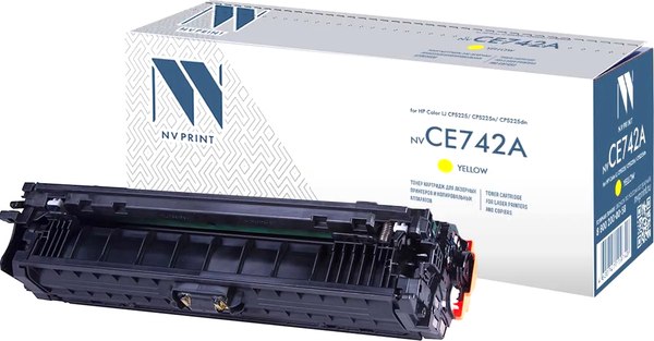 Тонер-картридж NV Print NV-CE742AY