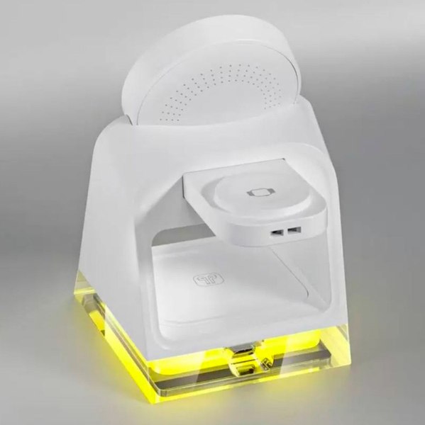 Зарядное устройство беспроводное Wifit Trigon 3в1 / WIF-WF014WH (белый)