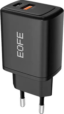 

Адаптер питания сетевой, 20W 3A USB-A+Type-C / EOF-E203-BK