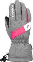 Перчатки лыжные Reusch Charlie R-Tex Xt Junior / 6261238-6595 (р-р 4.5, Gredy Melange/Knockout Pink) - 