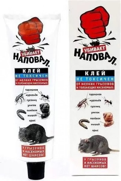 Средство для борьбы с вредителями Наповал Клей (135г)