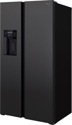 Холодильник с морозильником Hiberg RFS-650DX NFB inverter