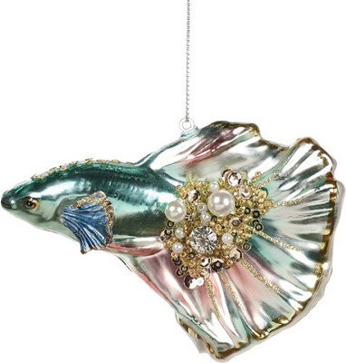 

Елочная игрушка, Xmas 2024 Рыба-петушок / TR 20613