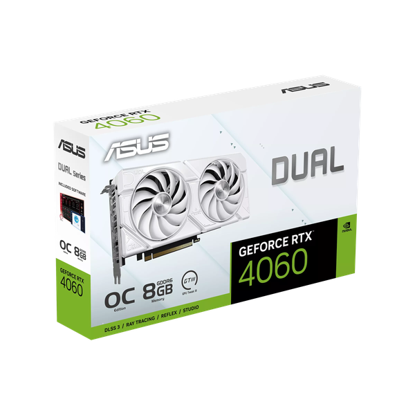 Видеокарта Asus DUAL-RTX4060-O8G-EVO-WHITE
