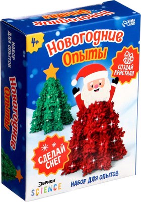 Набор для опытов Эврики Новогодние опыты / 3216339 - 