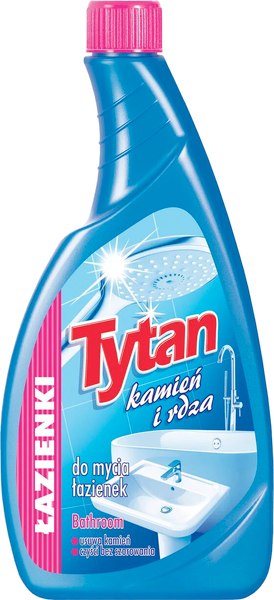Чистящее средство для ванной комнаты Tytan Камень и Ржавчина (500мл, запаска)
