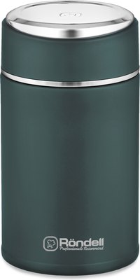 Термос для еды Rondell Aventura RDS-1660 (морская волна, с чехлом) - 