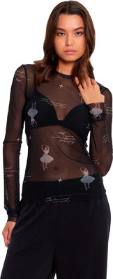 Джемпер Mark Formelle 122898 (р.164/170-96-102, балерины на черном) - 