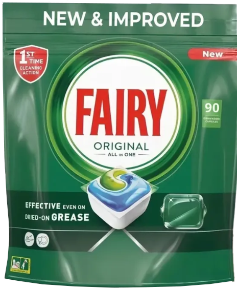 Капсулы для посудомоечных машин Fairy All in One Original